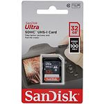 Изображение SD HC 32Gb SanDisk Ultra Class 10 UHS-I (SDSDUNR-032G-GN3IN) 100Mb/s #1 Фото SD HC 32Gb SanDisk Ultra Class 10 UHS-I (SDSDUNR-032G-GN3IN) 100Mb/s #1