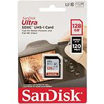 Изображение SD XC 128 GB SanDisk Ultra Class 10 UHS-I (SDSDUN4-128G-GN6IN) R-120Mb/s #2 Фото SD XC 128 GB SanDisk Ultra Class 10 UHS-I (SDSDUN4-128G-GN6IN) R-120Mb/s #2