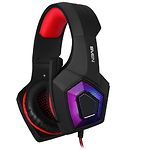 Изображение SVEN AP-U880MV black-red наушники с микрофоном (кожаные),джек 2*3,5мм и USB (LED) Фото SVEN AP-U880MV black-red наушники с микрофоном (кожаные),джек 2*3,5мм и USB (LED)