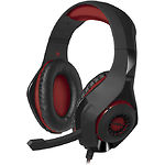 Изображение SVEN AP-G886MV black-red, наушники с микрофоном кожаные, Джек 3,5мм 4pin, адаптер 1м для ПК #4 Фото SVEN AP-G886MV black-red, наушники с микрофоном кожаные, Джек 3,5мм 4pin, адаптер 1м для ПК #4
