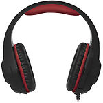 Изображение SVEN AP-G886MV black-red, наушники с микрофоном кожаные, Джек 3,5мм 4pin, адаптер 1м для ПК #3 Фото SVEN AP-G886MV black-red, наушники с микрофоном кожаные, Джек 3,5мм 4pin, адаптер 1м для ПК #3