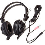 Фото A4tech HS-28-1 (black) наушники с микрофоном