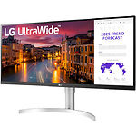 Изображение LG 34" 34WN650-W (white) 2560x1080 IPS 21:9,300кд/м2,1000:1,178/178,5мс,75Гц,DP/HDMI,Аудио вых,2x7Вт #4 Фото LG 34" 34WN650-W (white) 2560x1080 IPS 21:9,300кд/м2,1000:1,178/178,5мс,75Гц,DP/HDMI,Аудио вых,2x7Вт #4