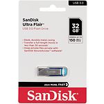 Изображение USB Flash 32Gb SanDisk Ultra Flair USB3.0 Blue-silver (SDCZ73-032G-G46B) #1 Фото USB Flash 32Gb SanDisk Ultra Flair USB3.0 Blue-silver (SDCZ73-032G-G46B) #1