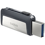 Изображение USB Flash 16Gb SanDisk Ultra Dual Type-C/USB3.1 SDDDC2-016G-G46) #6 Фото USB Flash 16Gb SanDisk Ultra Dual Type-C/USB3.1 SDDDC2-016G-G46) #6