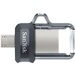 Изображение USB Flash 128Gb SanDisk Ultra Dual Drive OTG M3.0/USB3.0 Black (SDDD3-128G-G46) 150Mb/s #4 Фото USB Flash 128Gb SanDisk Ultra Dual Drive OTG M3.0/USB3.0 Black (SDDD3-128G-G46) 150Mb/s #4