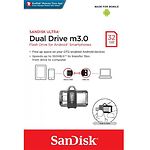 Изображение USB Flash 32Gb SanDisk Ultra Dual Drive M3.0 OTG/USB3.0 (SDDD3-032G-G46) #1 Фото USB Flash 32Gb SanDisk Ultra Dual Drive M3.0 OTG/USB3.0 (SDDD3-032G-G46) #1