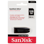 Изображение USB Flash 128Gb SanDisk Ultra Black USB 3.0 (SDCZ48-128G-U46) #1 Фото USB Flash 128Gb SanDisk Ultra Black USB 3.0 (SDCZ48-128G-U46) #1