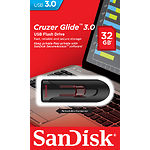 Фото USB Flash 32Gb SanDisk Cruzer Glide USB 3.0  (SDCZ600-032G-G35) #1