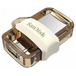 Фото USB Flash 32Gb SanDisk Ultra Dual OTG/USB3.0 White-Gold (SDDD3-032G-G46GW)