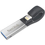 Изображение USB Flash 32Gb SanDisk iXpand Lightning Apple USB3.0 (SDIX30C-032G-GN6NN) Фото USB Flash 32Gb SanDisk iXpand Lightning Apple USB3.0 (SDIX30C-032G-GN6NN)