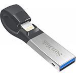 Изображение USB Flash 32Gb SanDisk iXpand Lightning Apple USB3.0 (SDIX30C-032G-GN6NN) #2 Фото USB Flash 32Gb SanDisk iXpand Lightning Apple USB3.0 (SDIX30C-032G-GN6NN) #2