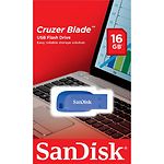 Изображение USB Flash 16Gb SanDisk Cruzer Blade Blue Electric SDCZ50C-016G-B35BE Фото USB Flash 16Gb SanDisk Cruzer Blade Blue Electric SDCZ50C-016G-B35BE