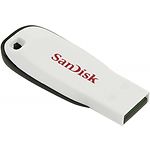 Изображение USB Flash 16Gb SanDisk Cruzer Blade White (SDCZ50C-016G-B35W) Фото USB Flash 16Gb SanDisk Cruzer Blade White (SDCZ50C-016G-B35W)