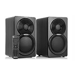 Фото Акустическая система REAL-EL S-450 black, 2.0 2x23W speaker, BT,FM, ДУ #9