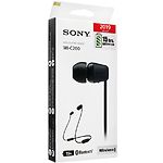 Изображение SONY WI-C200 Black (WIC200B.CE7) наушники вкладыши с микрофоном Bluetooth #1 Фото SONY WI-C200 Black (WIC200B.CE7) наушники вкладыши с микрофоном Bluetooth #1