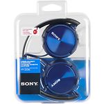 Изображение SONY MDR-ZX310 Blue, наушники накладные #1 Фото SONY MDR-ZX310 Blue, наушники накладные #1