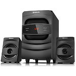 Фото Акустическая система REAL-EL M-390 black, 2.1 20W Woofer + 2*6 speaker, BT, FM, USB, ДУ #9