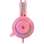 Фото A4tech G521 Bloody (Pink) наушники с микрофоном #2