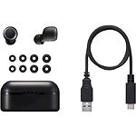 Фото PANASONIC RZ-S300WGE-K, наушники с микрофоном. Bluetooth #4
