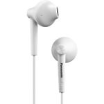 Изображение PANASONIC RP-TCM55GC-W, наушники вкладыши с микрофоном Фото PANASONIC RP-TCM55GC-W, наушники вкладыши с микрофоном