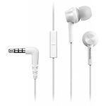 Изображение PANASONIC RP-TCM115GC-W, наушники вкладыши с микрофоном Фото PANASONIC RP-TCM115GC-W, наушники вкладыши с микрофоном