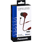 Изображение PANASONIC RP-NJ310BGE-R (red), наушники вкладышис микрофоном Bluetooth #1 Фото PANASONIC RP-NJ310BGE-R (red), наушники вкладышис микрофоном Bluetooth #1