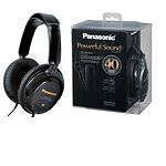 Изображение PANASONIC RP-HTF295E-K (black), наушники накладные Фото PANASONIC RP-HTF295E-K (black), наушники накладные