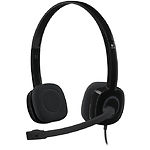 Изображение Logitech H151 Наушники с микрофоном (981-000589) Фото Logitech H151 Наушники с микрофоном (981-000589)