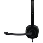 Изображение Logitech H151 Наушники с микрофоном (981-000589) #2 Фото Logitech H151 Наушники с микрофоном (981-000589) #2