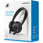 Изображение SENNHEISER HD 250BT BLACK (508937), наушники накладные с микрофоном. Bluetooth #1 Фото SENNHEISER HD 250BT BLACK (508937), наушники накладные с микрофоном. Bluetooth #1