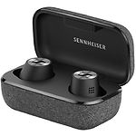 Изображение SENNHEISER MOMENTUM M3 IETW2 BLACK, наушники с микрофоном. Bluetooth Фото SENNHEISER MOMENTUM M3 IETW2 BLACK, наушники с микрофоном. Bluetooth