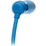 Фото JBL TUNE T110 Blue (JBLT110BLU), наушники вкладыши #2
