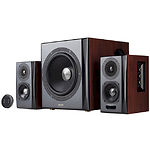 Изображение Акустическая система Edifier S350DB (black/brown) 2.1, 70W Woofer + 2*40W speaker, Bluetooth, ДУ Фото Акустическая система Edifier S350DB (black/brown) 2.1, 70W Woofer + 2*40W speaker, Bluetooth, ДУ