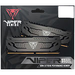 Изображение DDR-4 2шт x 8GB 3600МГц Patriot Viper STEEL (PVS416G360C7K) #2 Фото DDR-4 2шт x 8GB 3600МГц Patriot Viper STEEL (PVS416G360C7K) #2
