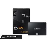 Фото SSD Samsung 870 EVO 1TB 2.5" SATA3 (MZ-77E1T0B) R/W 560/530 MB/s #1