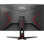 Фото AOC 24" C24G2AE VA Curved 1920x1080, 3000:1, 178/178, 1мс,250кд/м2, 165Гц, VGA/DP/HDMI, Audio in/out #1