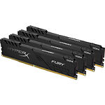 Изображение DDR-4 4шт х 4GB 2666МГц Kingston HyperX Fury Black (HX426C16FB3K4/16) Фото DDR-4 4шт х 4GB 2666МГц Kingston HyperX Fury Black (HX426C16FB3K4/16)