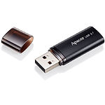 Фото USB Flash  128Gb Apacer AH25B Black USB 3.1 (AP128GAH25BB-1)