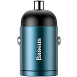 Изображение Автомобильное ЗУ Baseus VCHX-A03 Blue, USB-A, QC3.0, 30W, 4.5V/5A,5V/4.5A,9V/3A,12V/2.5A, #4 Фото Автомобильное ЗУ Baseus VCHX-A03 Blue, USB-A, QC3.0, 30W, 4.5V/5A,5V/4.5A,9V/3A,12V/2.5A, #4