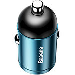 Изображение Автомобильное ЗУ Baseus VCHX-A03 Blue, USB-A, QC3.0, 30W, 4.5V/5A,5V/4.5A,9V/3A,12V/2.5A, #3 Фото Автомобильное ЗУ Baseus VCHX-A03 Blue, USB-A, QC3.0, 30W, 4.5V/5A,5V/4.5A,9V/3A,12V/2.5A, #3