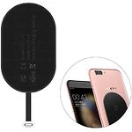Изображение Беспроводное Wireless ЗУ Baseus WXTE-C01, micro-USB переходник для беспроводной зарядки обычного сма Фото Беспроводное Wireless ЗУ Baseus WXTE-C01, micro-USB переходник для беспроводной зарядки обычного сма