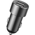 Изображение Автомобильный разветвитель прикуривателя Baseus CRDYQ-01 High Efficiency One to Two Cigarette Black) #6 Фото Автомобильный разветвитель прикуривателя Baseus CRDYQ-01 High Efficiency One to Two Cigarette Black) #6
