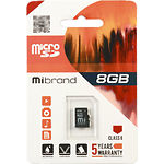 Изображение microSD HC 8Gb Mibrand class 6 (MICDC6/8GB) без переходника SD Фото microSD HC 8Gb Mibrand class 6 (MICDC6/8GB) без переходника SD