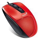 Изображение Мышка Genius DX-150X USB Red/Black (31010231101) Фото Мышка Genius DX-150X USB Red/Black (31010231101)