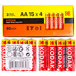 Батарейка KODAK (Тип AA) (30411708/В) Super Heavy Duty R 6 (4шт/pack) - фото