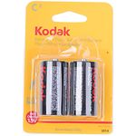 Изображение Батарейка KODAK R14 (30951051) Extra Heavy Duty, Тип C, 2шт/блістер Фото Батарейка KODAK R14 (30951051) Extra Heavy Duty, Тип C, 2шт/блістер
