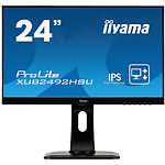 Изображение IIYAMA 24" XUB2492HSU-B1 IPS 1920x1080,5мс,178/178,1000:1,250кд/м,75Гц,HDMI/DP/VGA,USB,Ауд вых,2x 2W Фото IIYAMA 24" XUB2492HSU-B1 IPS 1920x1080,5мс,178/178,1000:1,250кд/м,75Гц,HDMI/DP/VGA,USB,Ауд вых,2x 2W