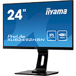 Изображение IIYAMA 24" XUB2492HSN-B1 IPS 1920x1080,4мс,178/178,1100:1,250кд/м,75Гц,HDMI/DP/TB,USB,Аудио вых,2x2W #6 Фото IIYAMA 24" XUB2492HSN-B1 IPS 1920x1080,4мс,178/178,1100:1,250кд/м,75Гц,HDMI/DP/TB,USB,Аудио вых,2x2W #6