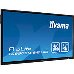 Изображение IIYAMA 65" TE6503MIS-B1AG IPS 3840x2160 4K,8мс,178/178, 1200:1,350кд/м2,75Гц,HDMI/DP/VGA,Аудио,2x15W #4 Фото IIYAMA 65" TE6503MIS-B1AG IPS 3840x2160 4K,8мс,178/178, 1200:1,350кд/м2,75Гц,HDMI/DP/VGA,Аудио,2x15W #4